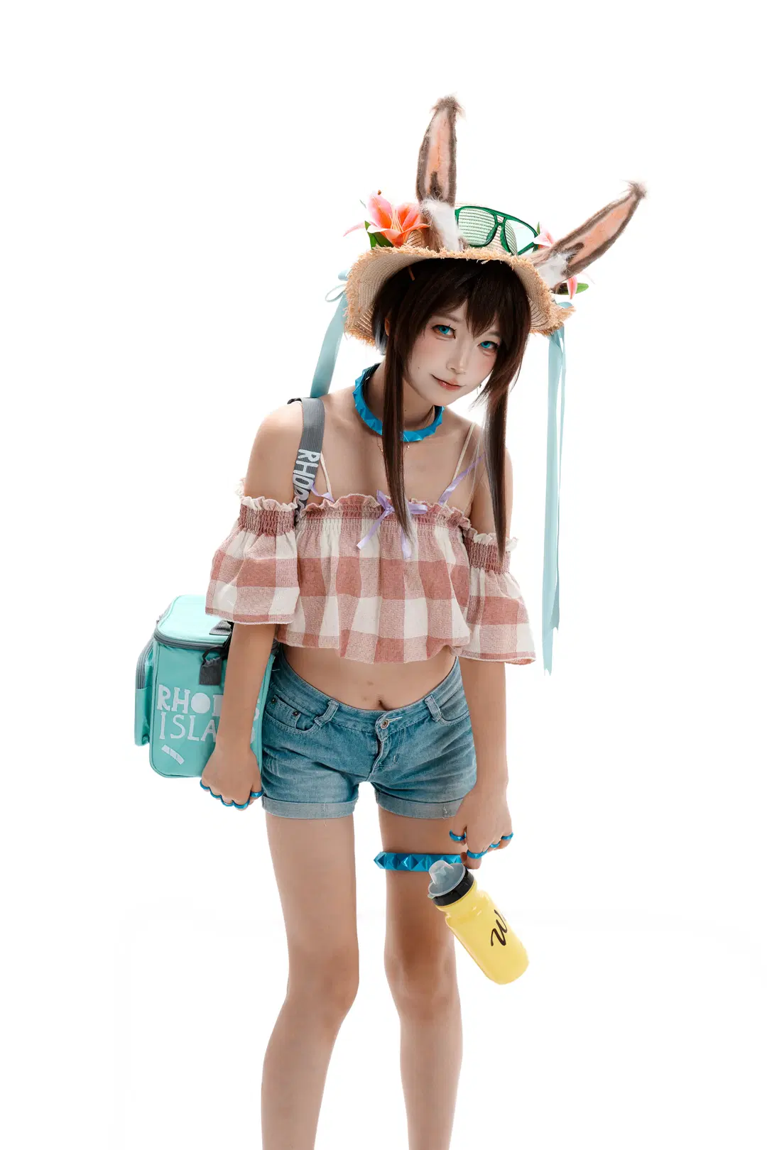 [Amiya cosplay] Summer Flowers: Utterly Sweet from Styling to Final Shots by 一只黑猫 - Image 14