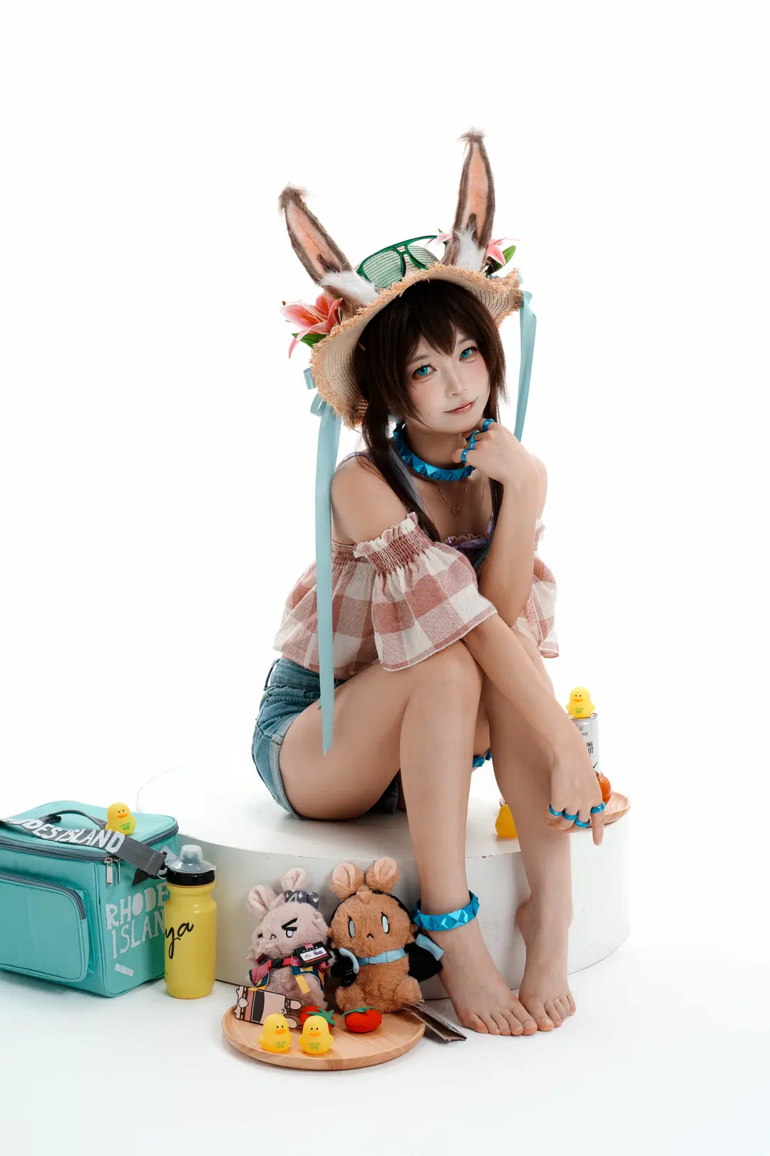 [Amiya cosplay] Summer Flowers: Utterly Sweet from Styling to Final Shots by 一只黑猫 - Image 2