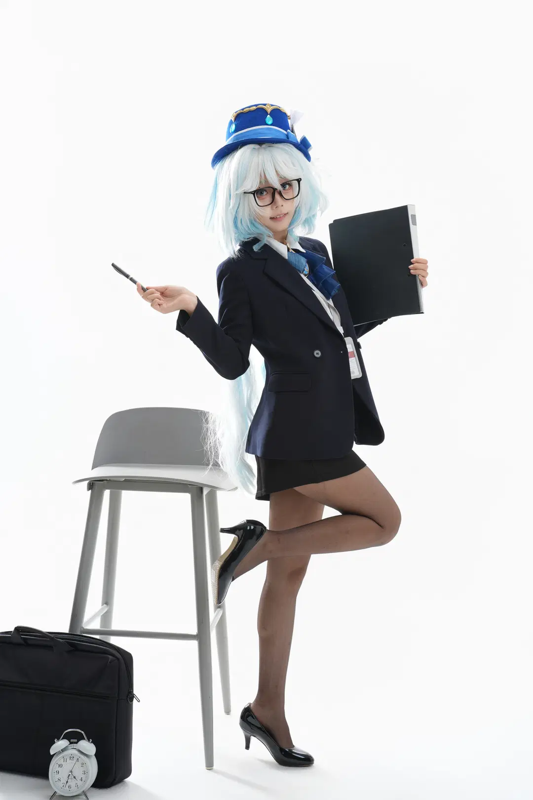 【芙宁娜cos】原神打工人这五百年的班谁爱上谁上 - 一只黑猫 - 第2张