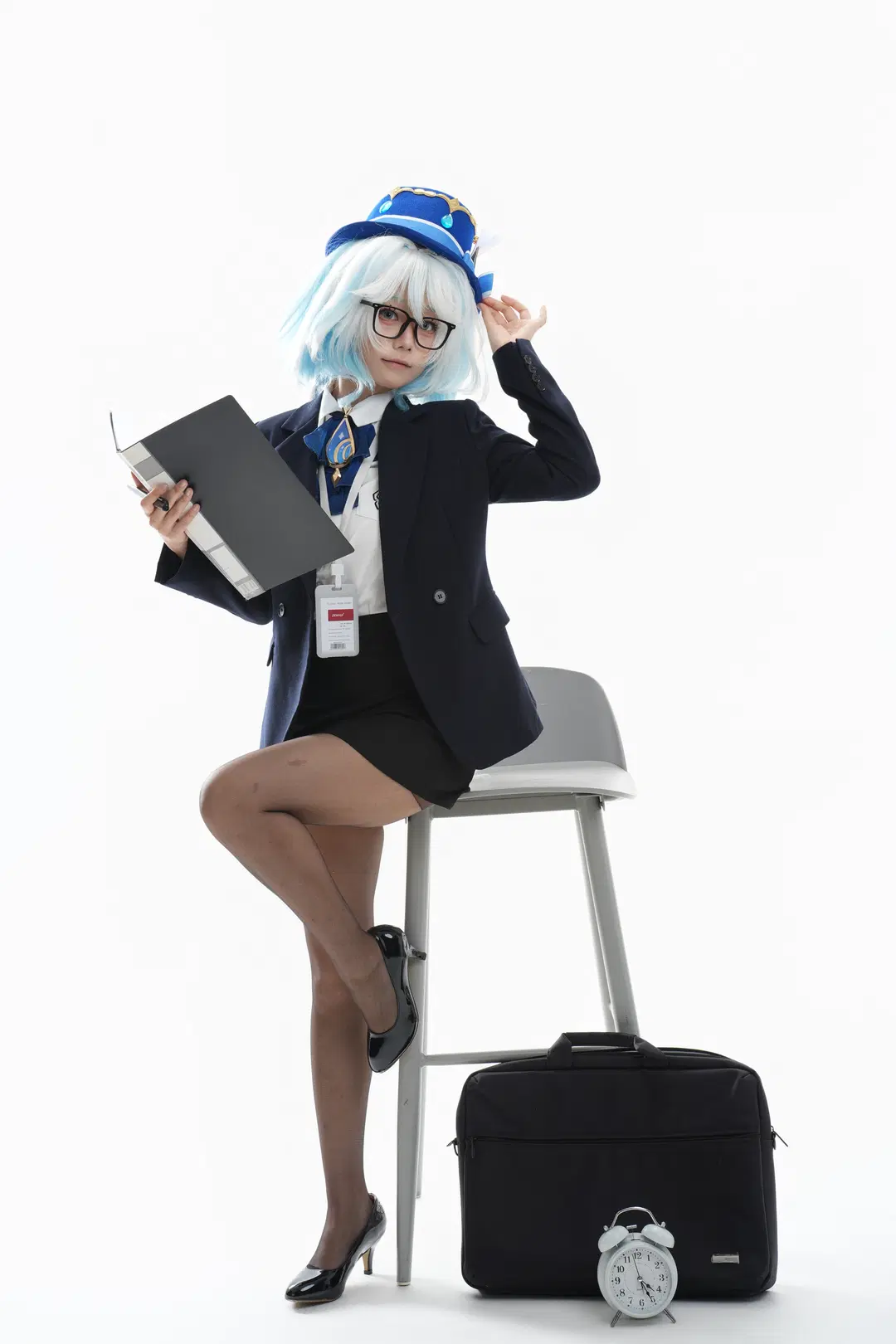 【芙宁娜cos】原神打工人这五百年的班谁爱上谁上 - 一只黑猫 - 第3张