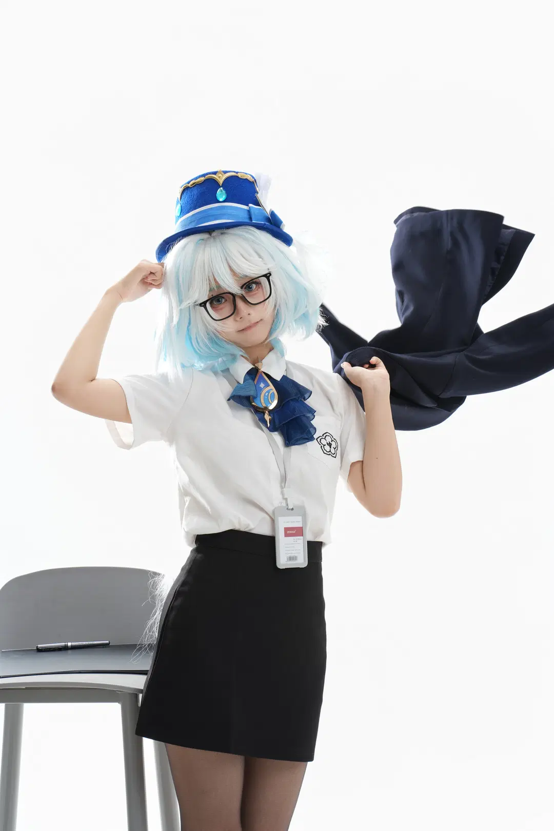 【芙宁娜cos】原神打工人这五百年的班谁爱上谁上 - 一只黑猫 - 第5张