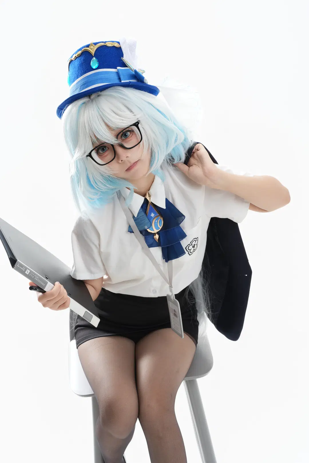 【芙宁娜cos】原神打工人这五百年的班谁爱上谁上 - 一只黑猫 - 第9张