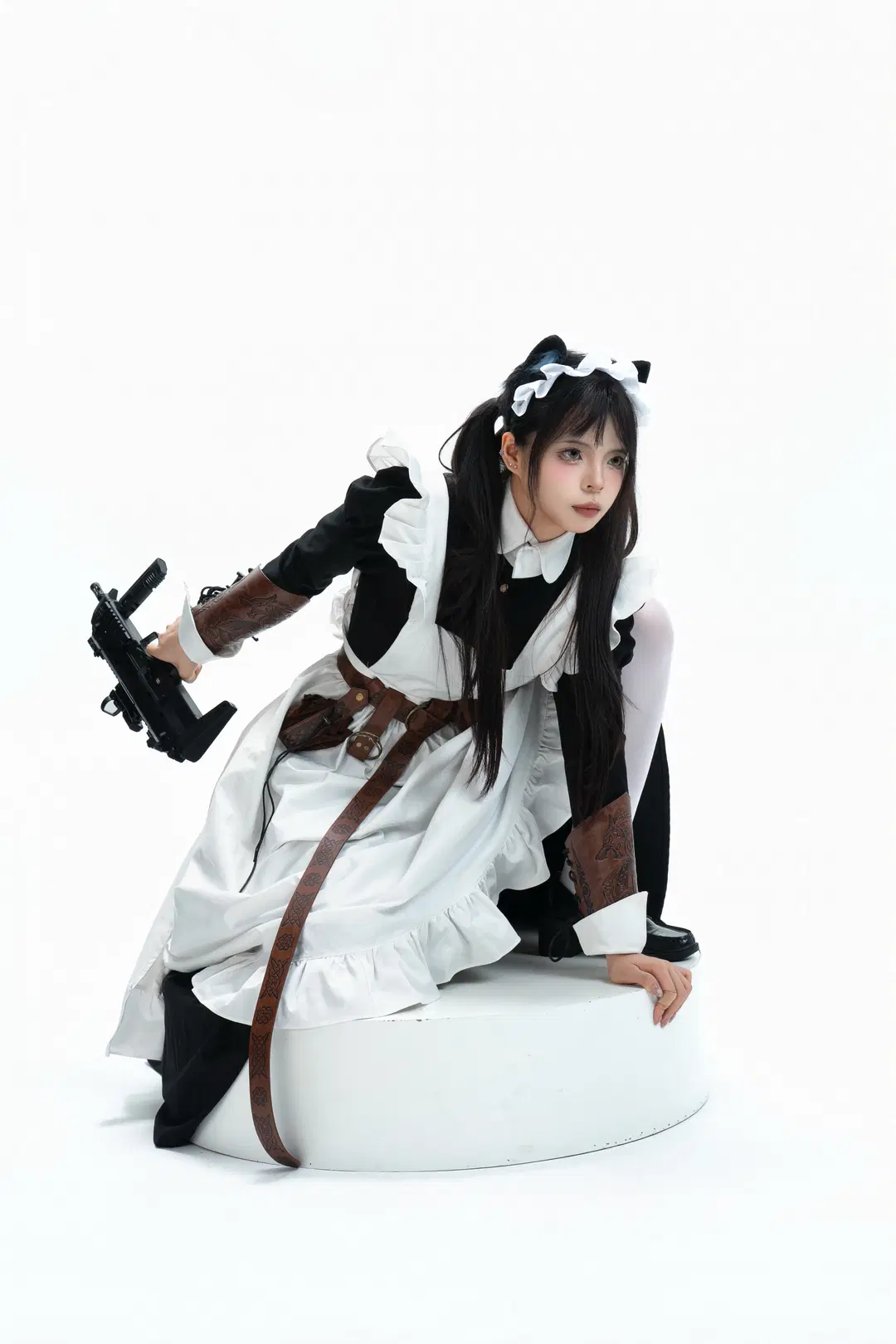 猫耳メイドとMP7サブマシンガンのギャップ萌えが最高すぎる - 一只黑猫 - 2枚目