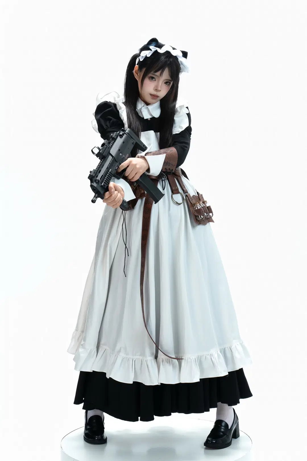 猫耳メイドとMP7サブマシンガンのギャップ萌えが最高すぎる - 一只黑猫 - 9枚目
