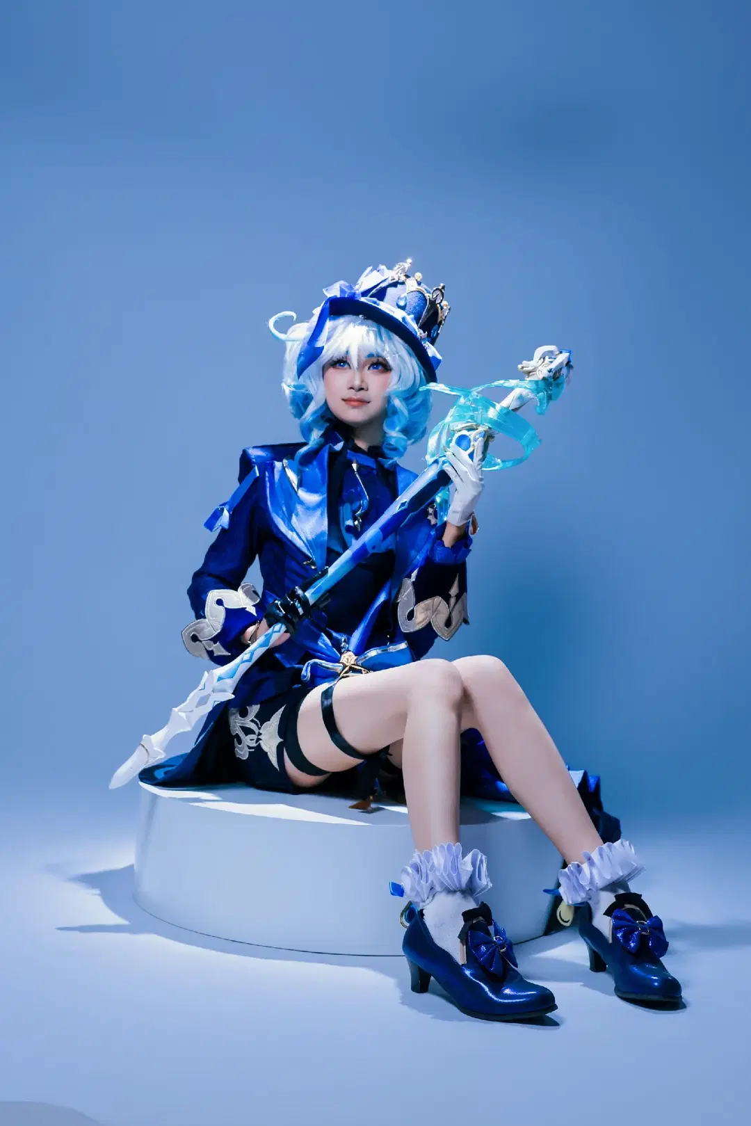 原神, cosplay, 芙宁娜cos, 枫丹, 水神