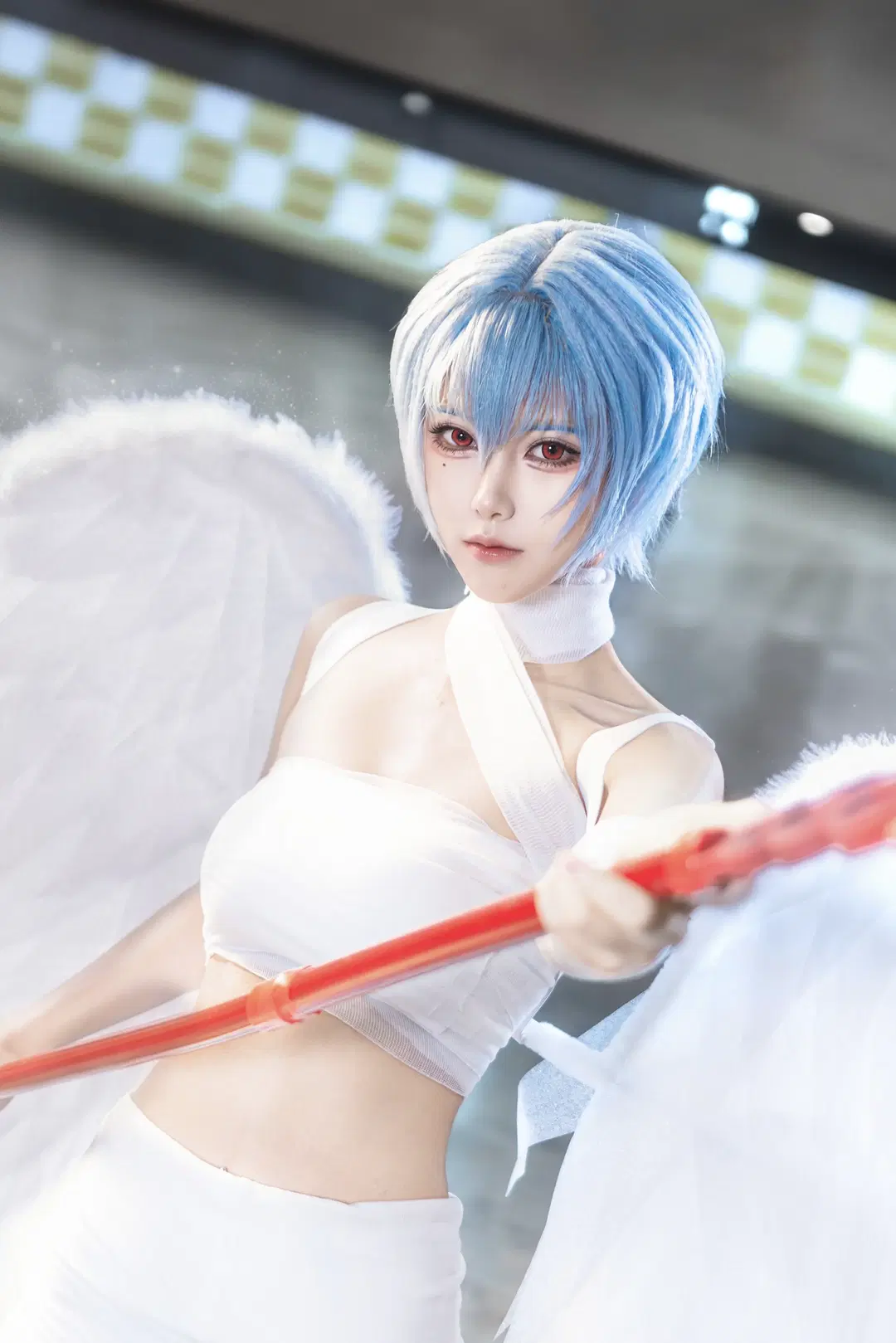 角色扮演, cosplay, 漫展返图, 蓝发天使, 沈阳北境漫展