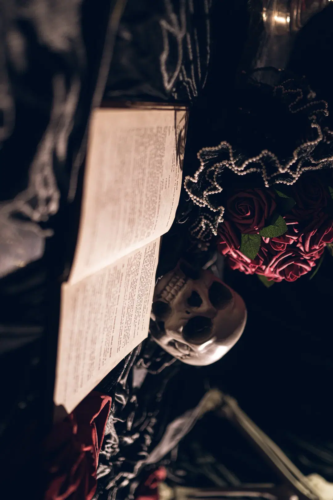 【調香師 致命的な優しさ コスプレ】黒紗と深紅の薔薇が織りなすゴシック＆ダークファンタジー - 行云 - 17枚目