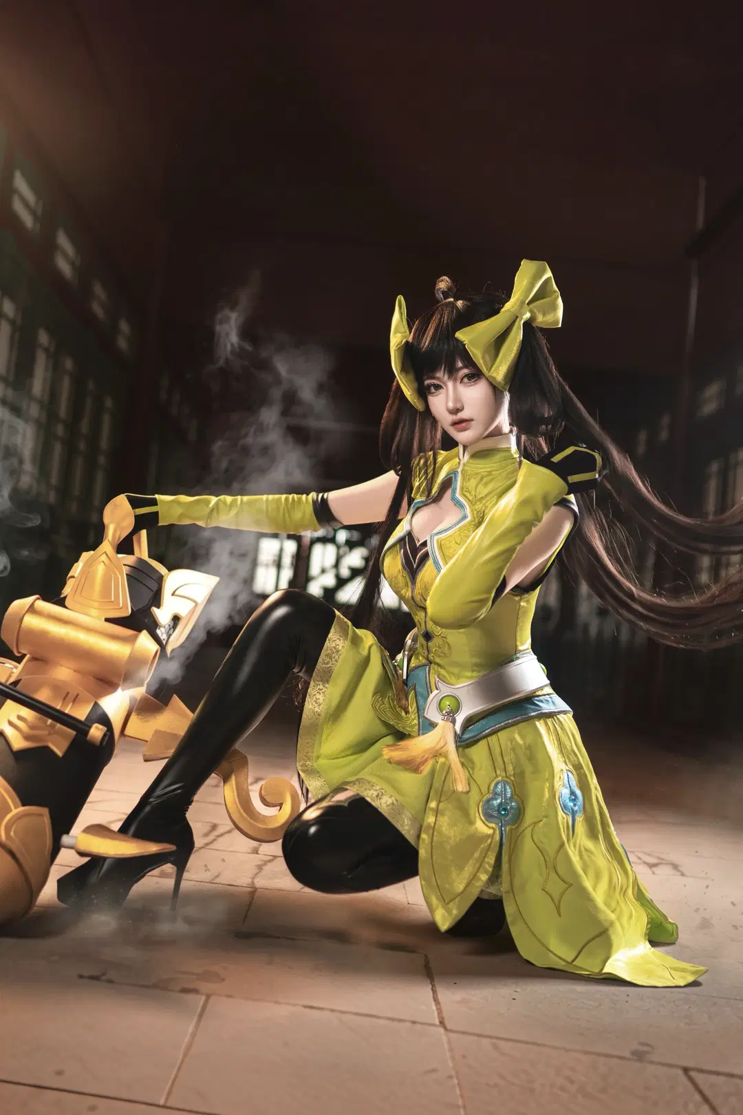 [Sun Shangxiang cosplay] Honor of Kings: The Eldest Miss Arrives, Heavy Cannon Striking Out by 行云 - Image 4