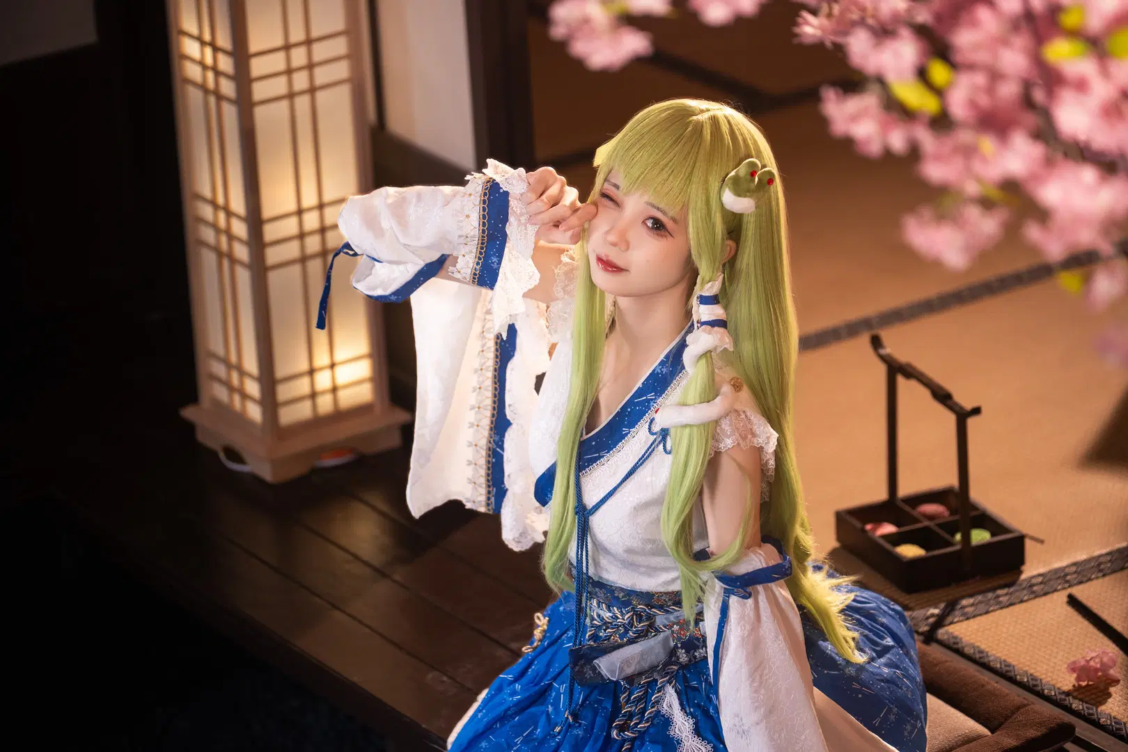 [Kochiya Sanae Cosplay] Touhou Project Shrine Maiden Studio Shoot Record by 柏油小星瞳 - Image 2