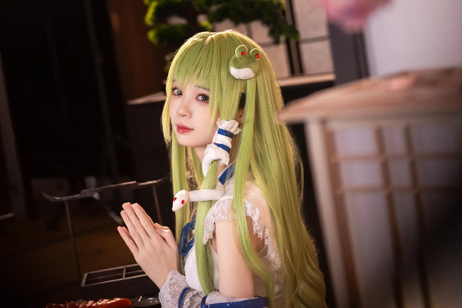 [Kochiya Sanae Cosplay] Touhou Project Shrine Maiden Studio Shoot Record by 柏油小星瞳 - Image 4