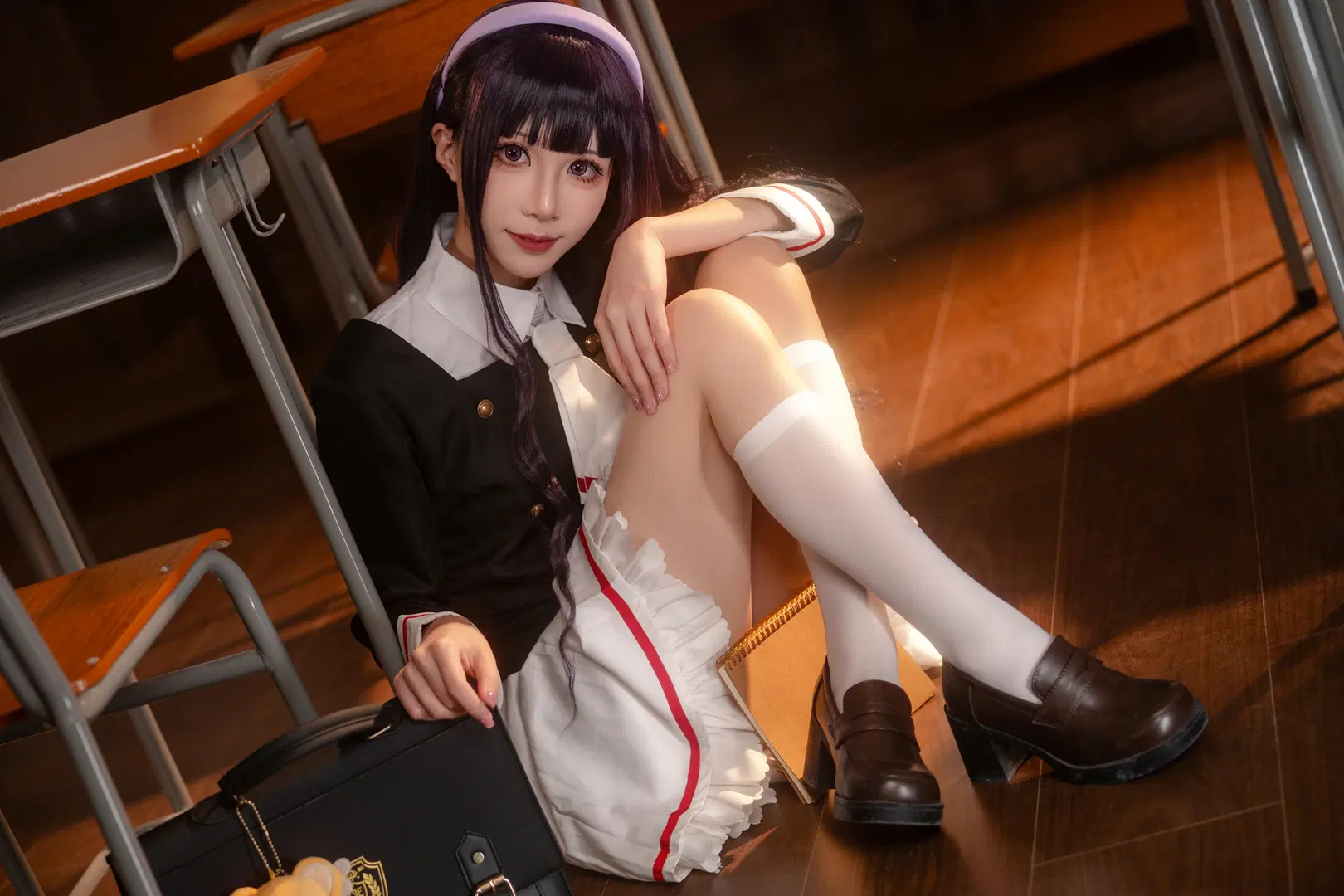 cos正片, 校園風, 魔卡少女櫻, 白絲, 大道寺知世cos