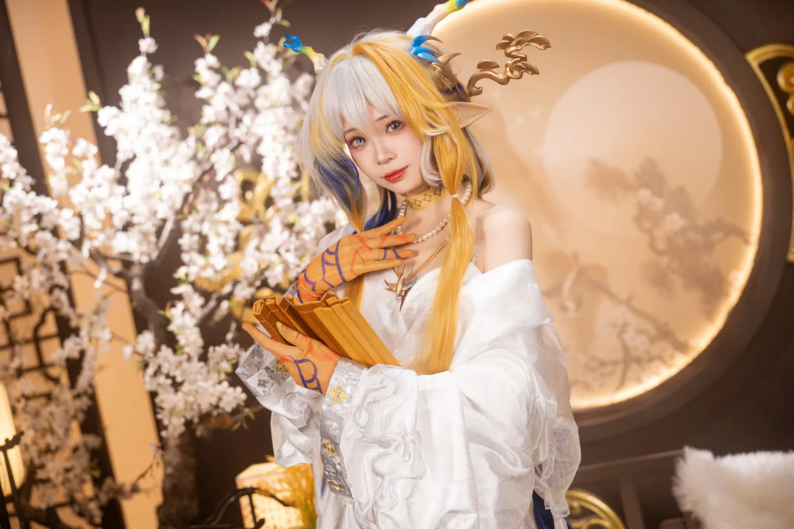 【黍cos】明日方舟音律黍，麦穗与长剑交织的国风幻想 - 柏油小星瞳📸 - 第3张