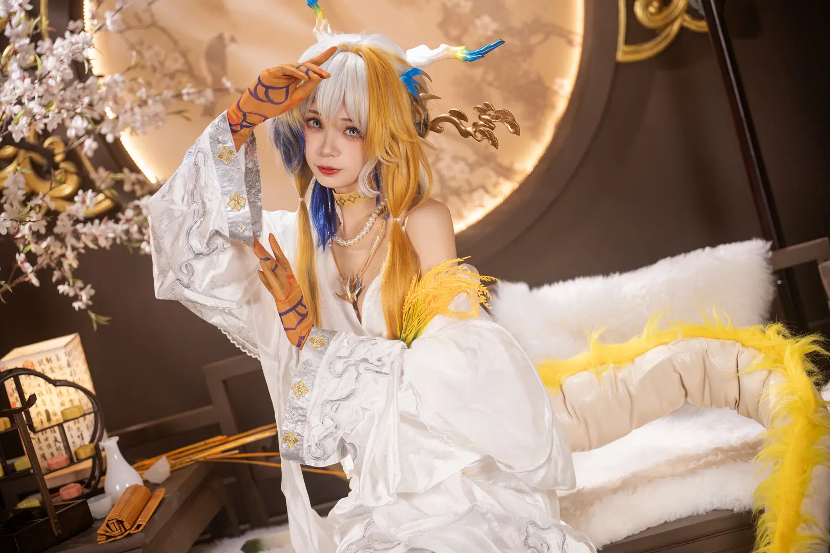 【黍cos】明日方舟音律黍，麦穗与长剑交织的国风幻想 - 柏油小星瞳📸 - 第4张