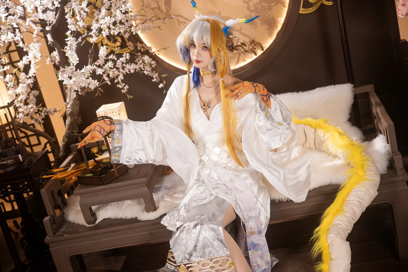 【黍cos】明日方舟音律黍，麦穗与长剑交织的国风幻想 - 柏油小星瞳📸 - 第6张