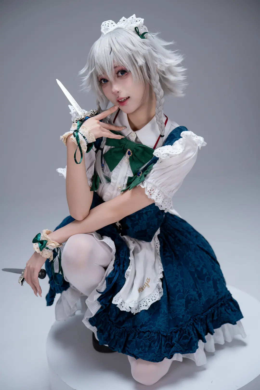 [Sakuya Izayoi cosplay] The Perfect and Elegant Chief Maid of the Scarlet Devil Mansion by 柏油小星瞳 - Image 6