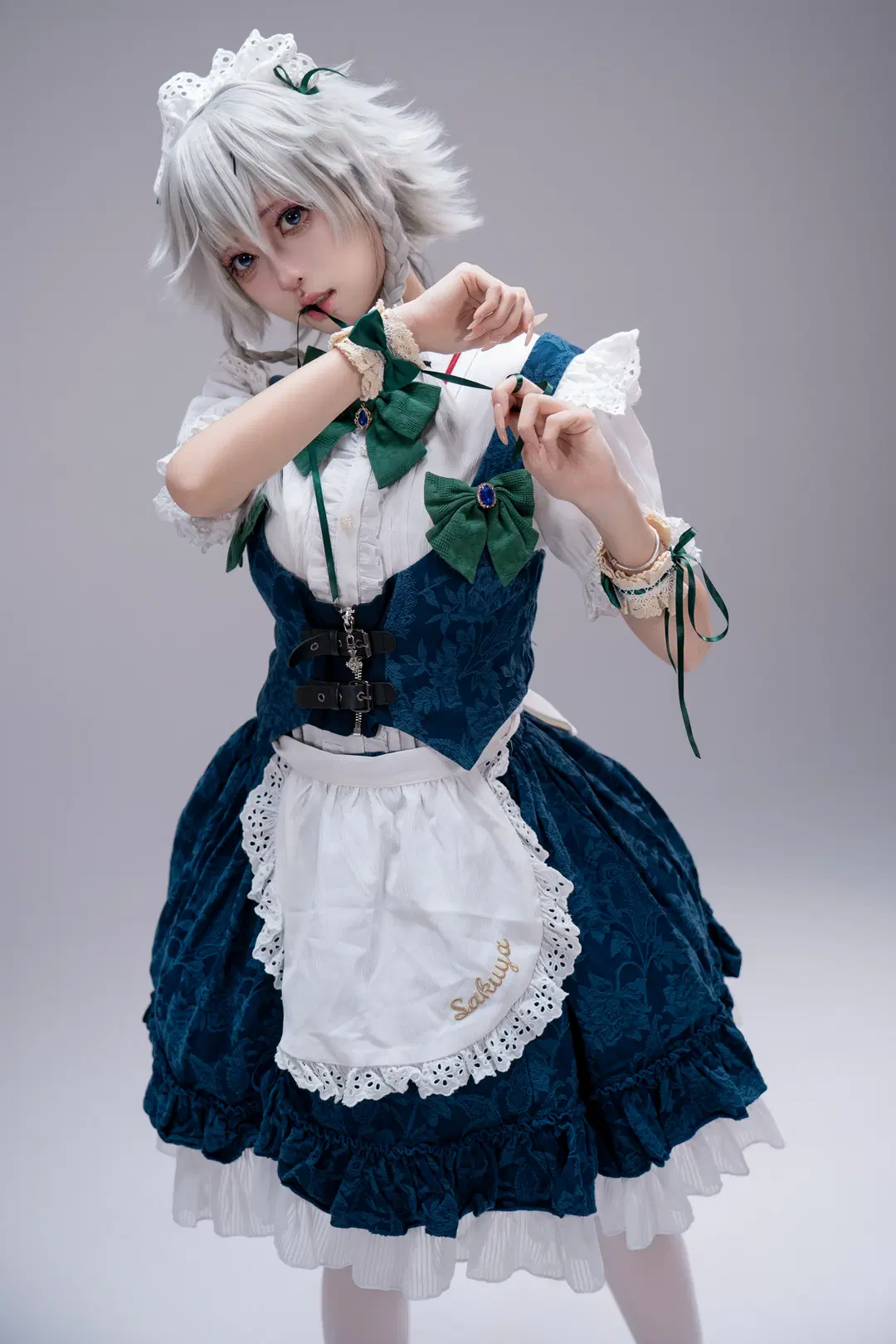 [Sakuya Izayoi cosplay] The Perfect and Elegant Chief Maid of the Scarlet Devil Mansion by 柏油小星瞳 - Image 7
