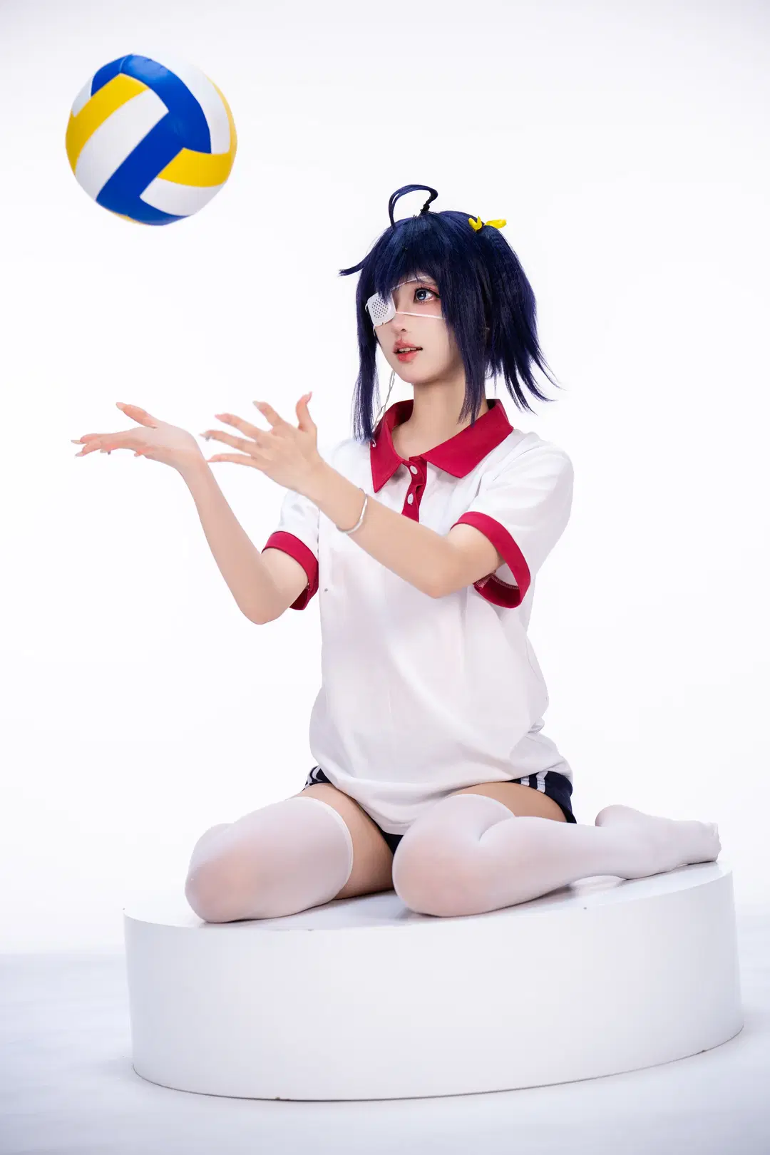 【小鸟游六花cos】中二病也要谈恋爱的运动系白棚拍摄 - 柏油小星瞳 - 第2张