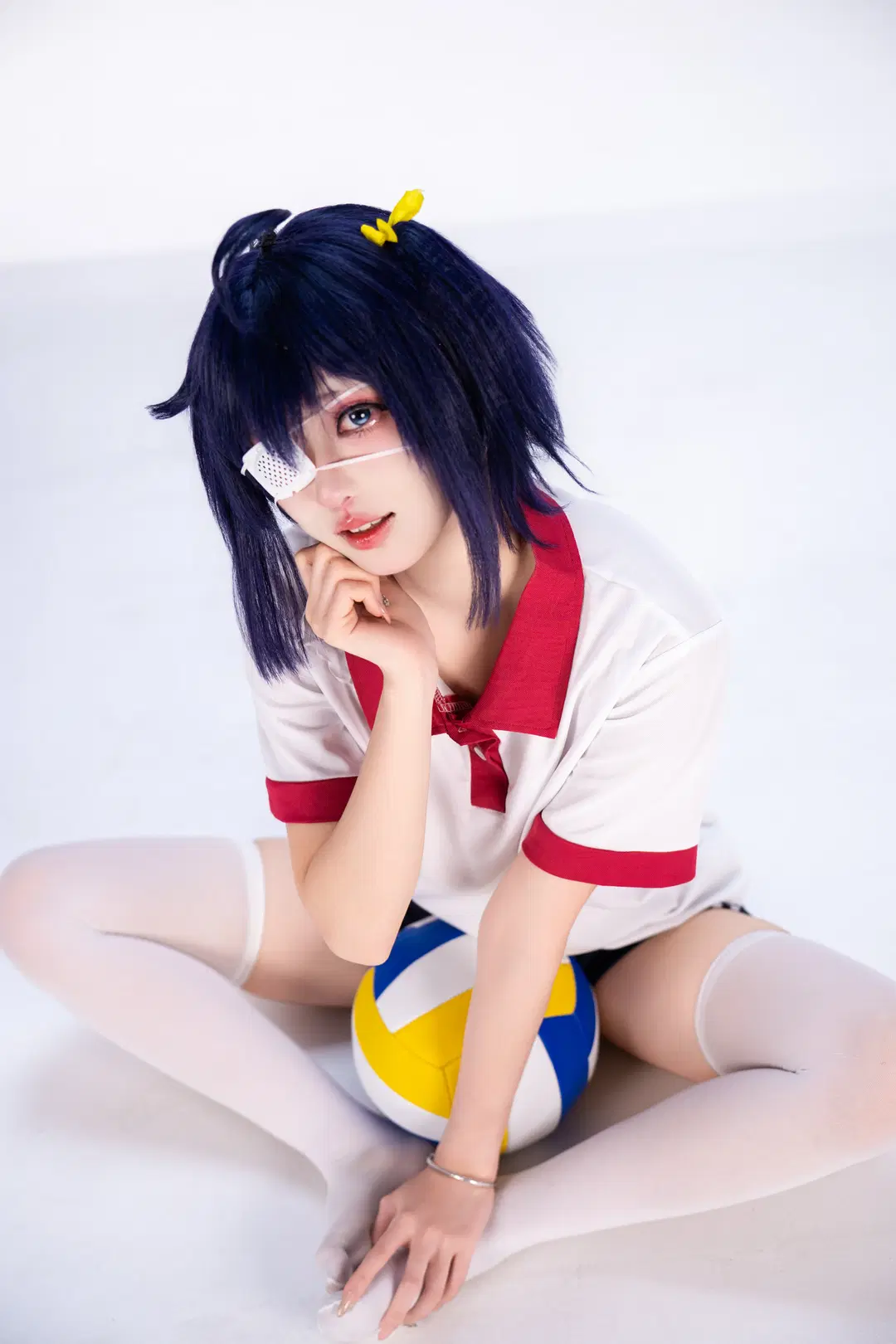 【小鸟游六花cos】中二病也要谈恋爱的运动系白棚拍摄 - 柏油小星瞳 - 第3张