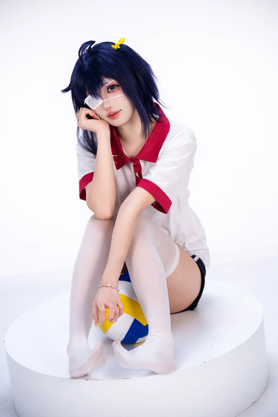 【小鸟游六花cos】中二病也要谈恋爱的运动系白棚拍摄 - 柏油小星瞳 - 第6张