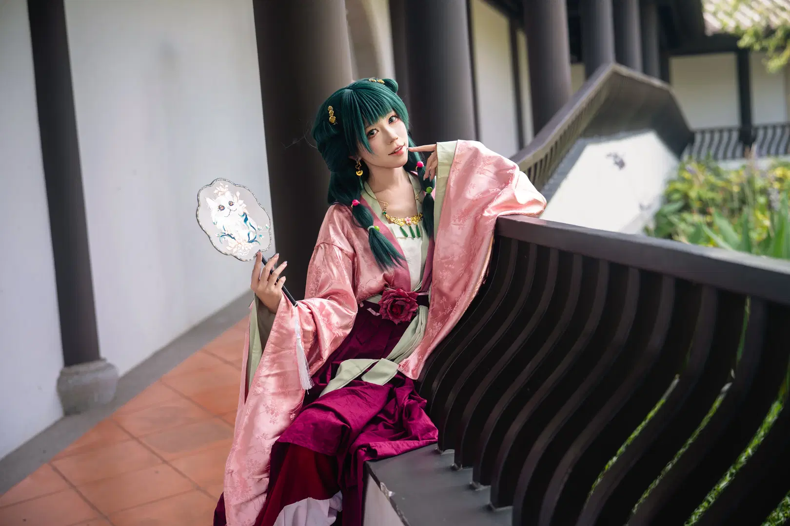 古风cosplay, 猫猫cos, 药屋少女的呢喃, 汉服写真, 古典园林摄影