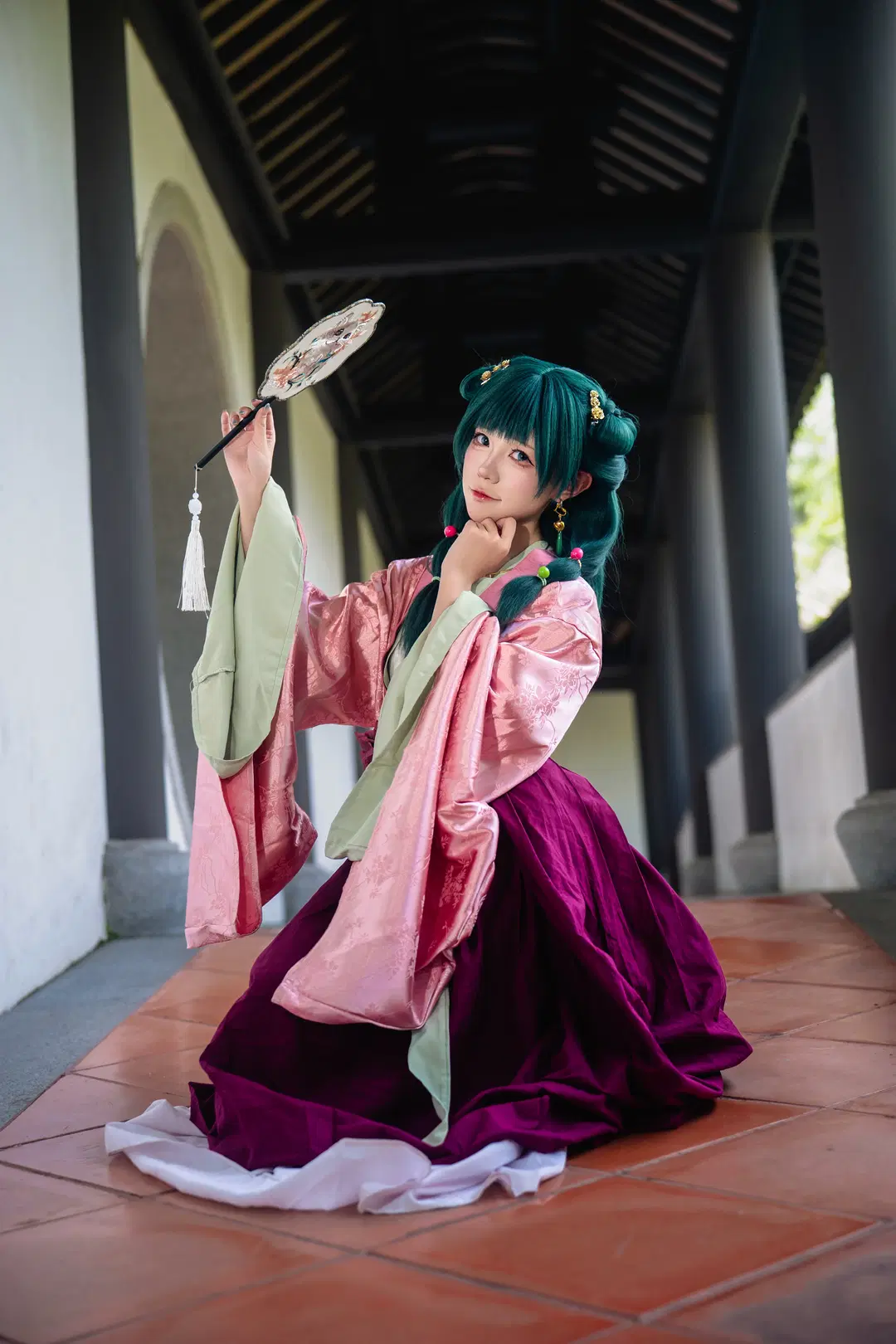 【猫猫コスプレ】『薬屋のひとりごと』この衣装の質感が本当に素晴らしい - 柏油小星瞳📸 - 5枚目