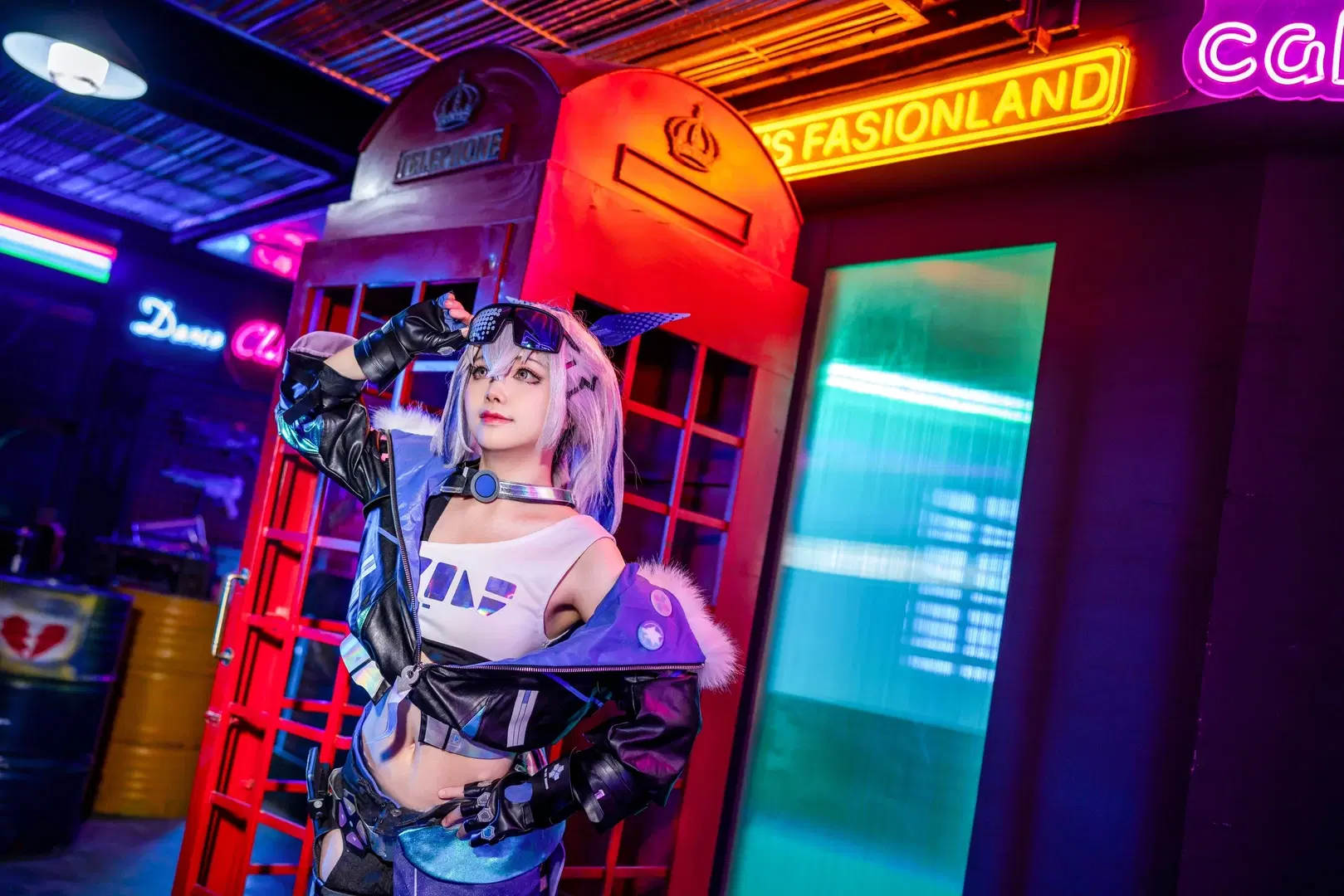 【銀狼 コスプレ】崩壊：スターレイル 天才ハッカーのサイバーアーケード日常 - 符吕子 - 7枚目