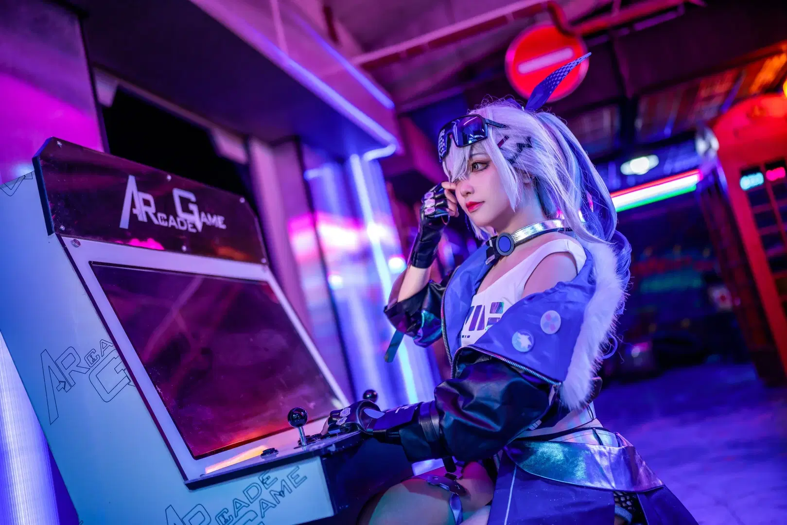 【銀狼 コスプレ】崩壊：スターレイル 天才ハッカーのサイバーアーケード日常 - 符吕子 - 8枚目