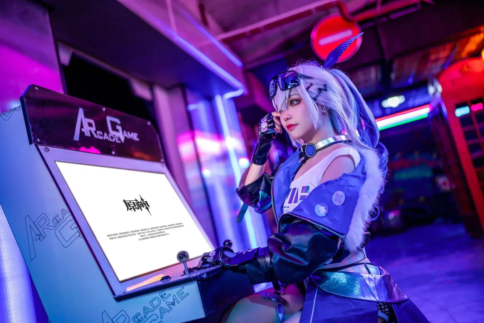 【銀狼 コスプレ】崩壊：スターレイル 天才ハッカーのサイバーアーケード日常 - 符吕子 - 9枚目
