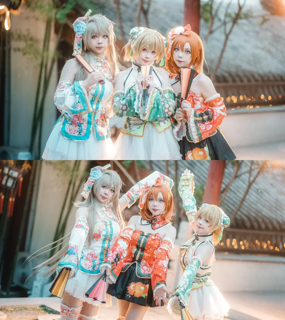 【小泉花陽cos】LoveLive! 古建庭院的旗袍覺醒時刻 - 符吕子 - 第2張