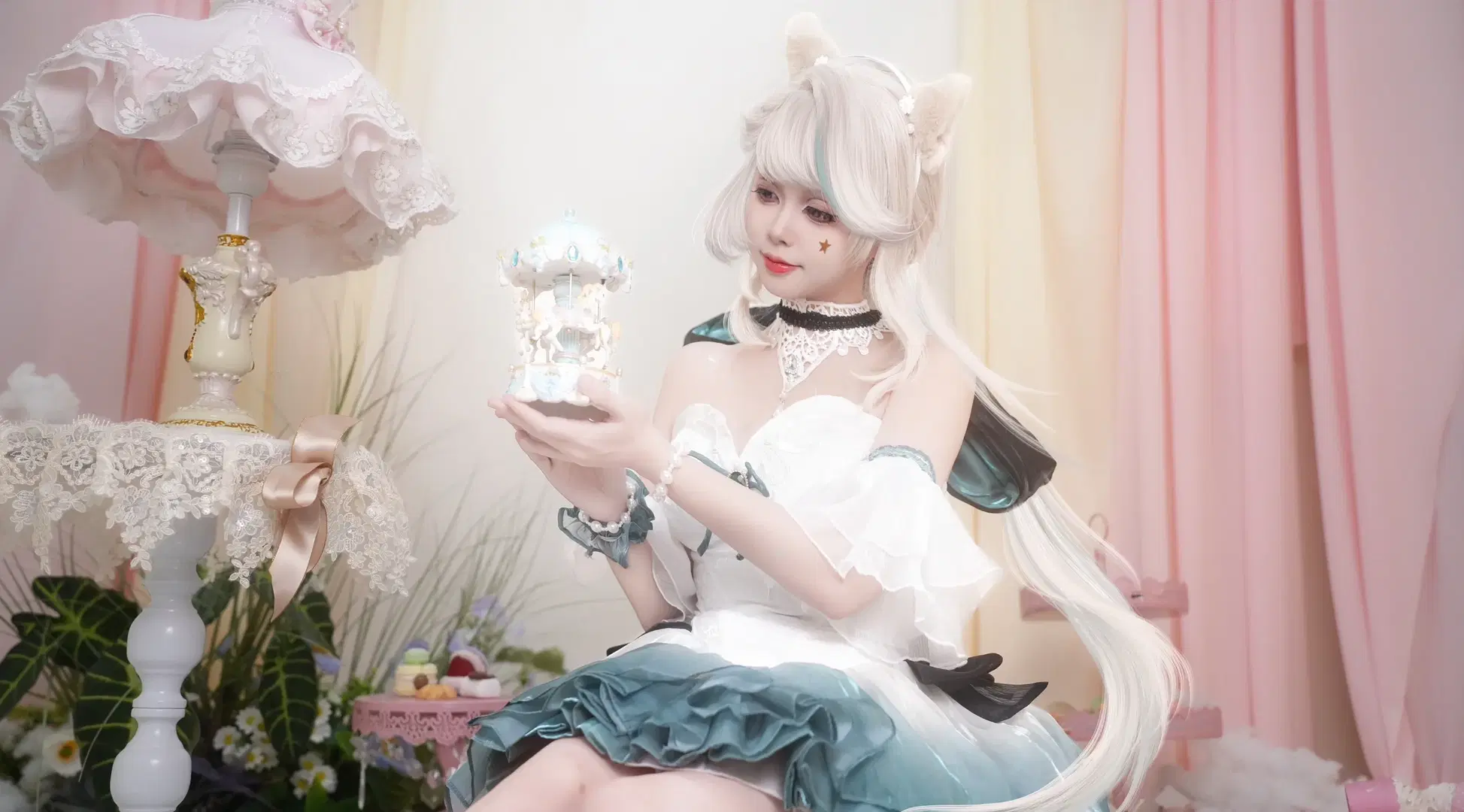 【琳妮特cos】枫丹猫猫的铃兰圆舞曲 - 符吕子 - 第5张