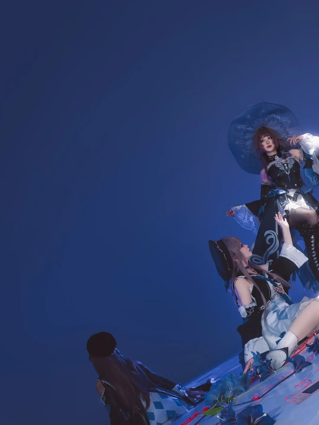 cosplay, 崩坏星穹铁道, 大黑塔cos, 丝袜, 小黑塔cos