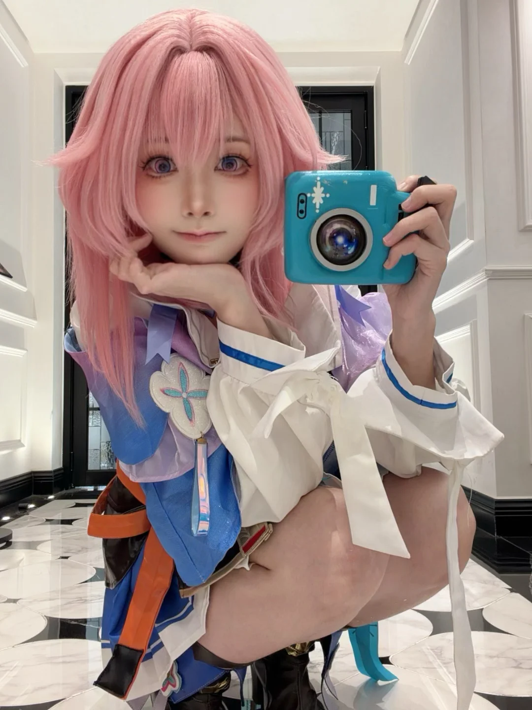 cosplay, 二次元摄影, 崩坏星穹铁道, 三月七cos, cosplay摄影