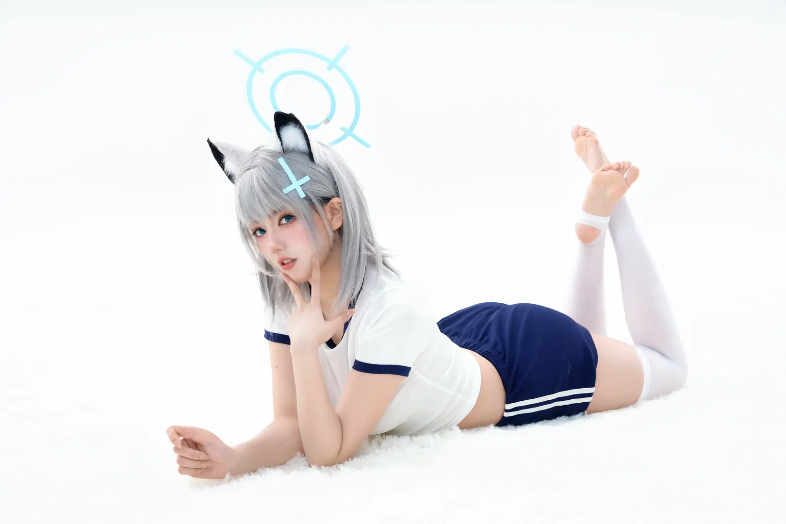 【Shiroko Sunaookami Cosplay】Blue Archive Sporty Leisure Moment by 克克不吃桂圓湯 - Image 2