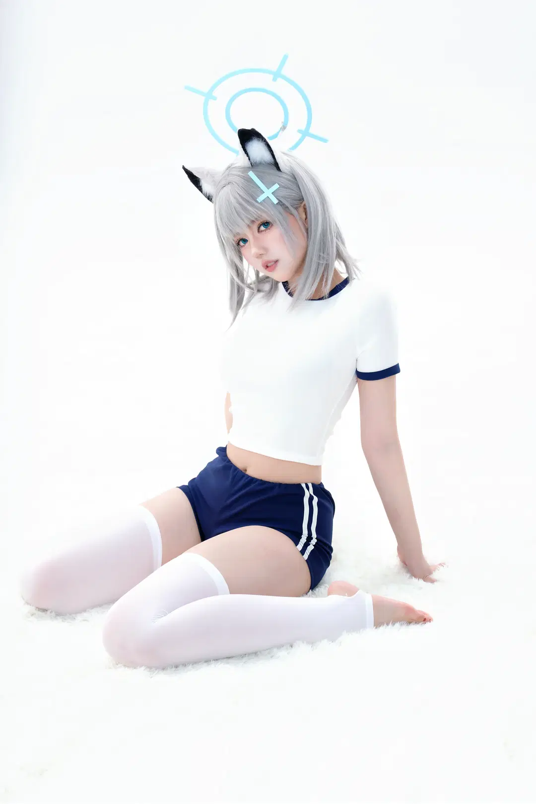 【Shiroko Sunaookami Cosplay】Blue Archive Sporty Leisure Moment by 克克不吃桂圓湯 - Image 3