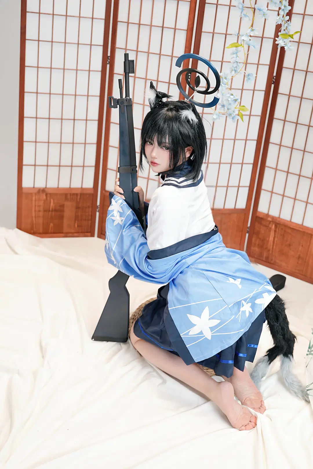 【桐生桔梗cos】蔚蓝档案和风战术造型分享 - 克克不吃桂圓湯 - 第3张