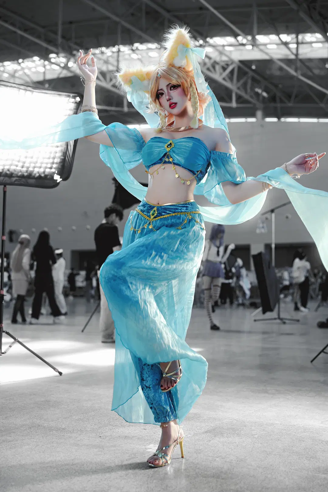cosplay, 王者荣耀, coser, 异域风情, 妲己cos