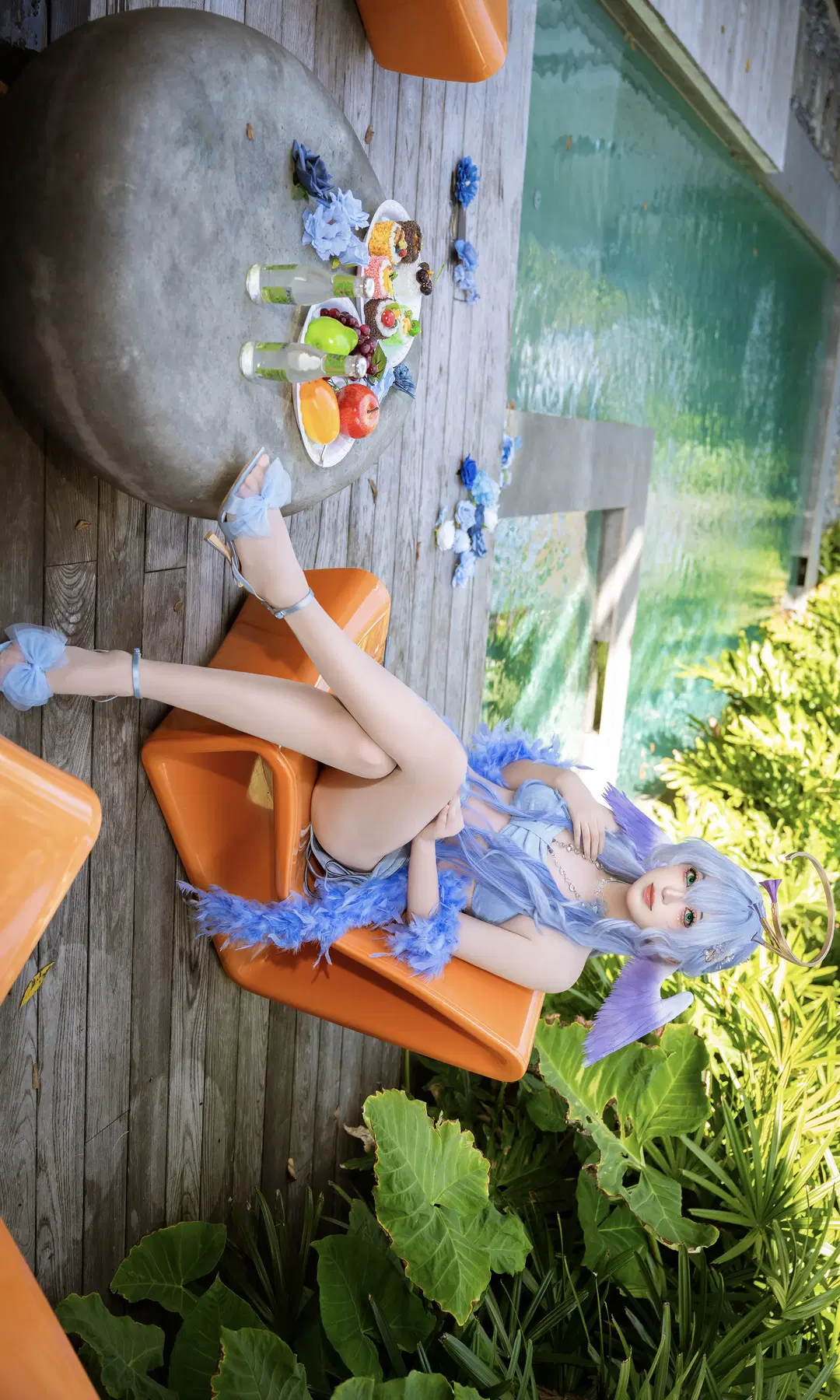 [Robin cosplay] Honkai: Star Rail: Summer Custom Swimsuit Design by 葡萄糖_Glucose - Image 6