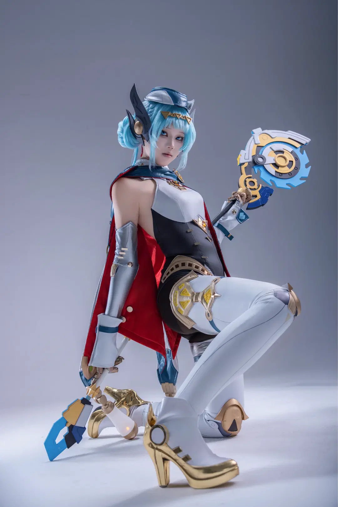 【Ineffa cosplay】Fontaine's Mechanist from Genshin Impact: Classic Look Recreated by 真汐 - Image 4