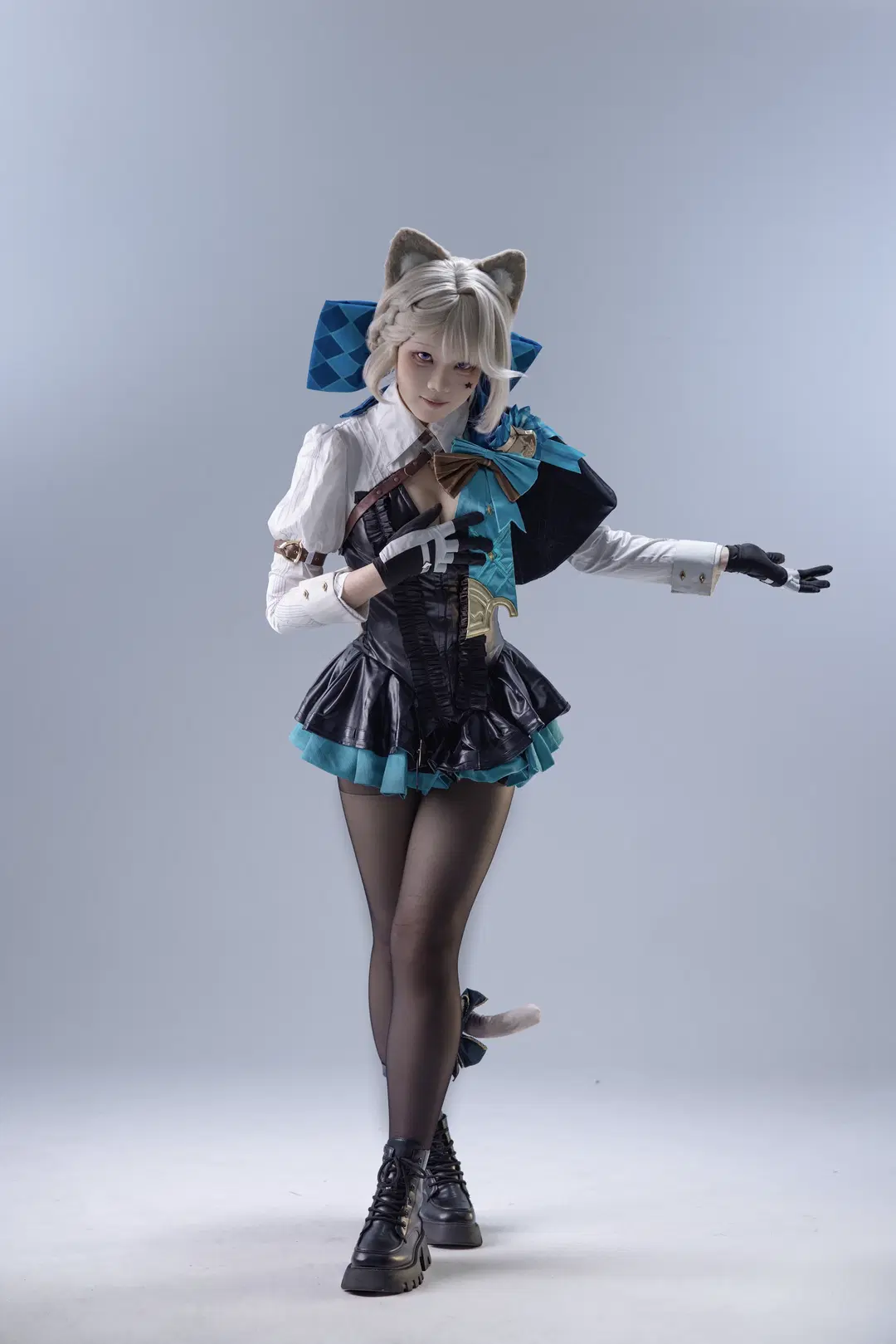 【リネット コスプレ】『原神』マジック猫娘、完成された3つのスタイリング - 真汐 - 4枚目