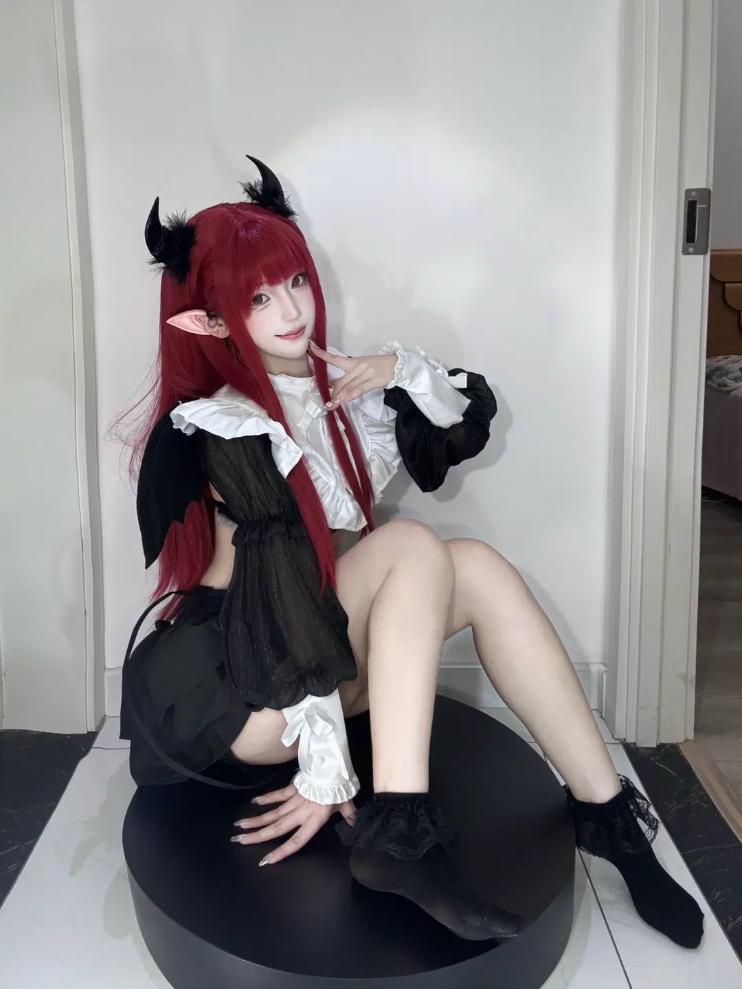 二次元コスプレ, 喜多川海夢コスプレ, その着せ替え人形は恋をする, サキュバス コスプレ, 悪魔の角コーデ