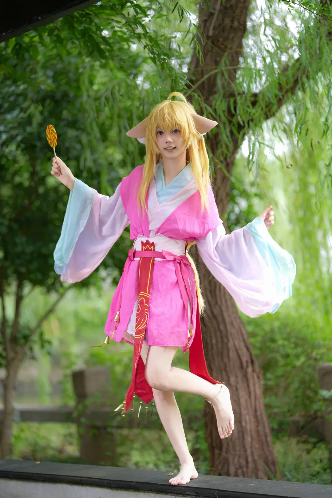 狐妖小红娘, 元气少女, 兽耳cos, 涂山苏苏cos, 萝莉cos