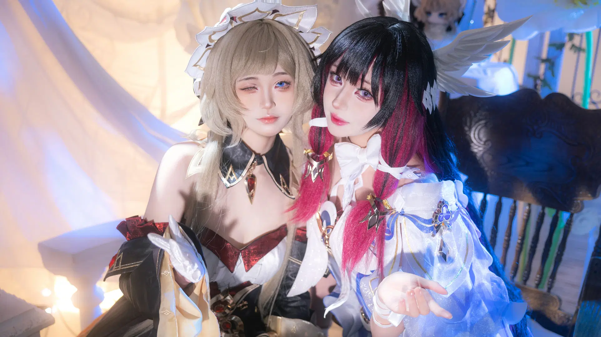 【コロンビーナ コスプレ】『原神』少女コスプレと傀儡が紡ぐ夢幻のお茶会 - 奈萧- - 2枚目