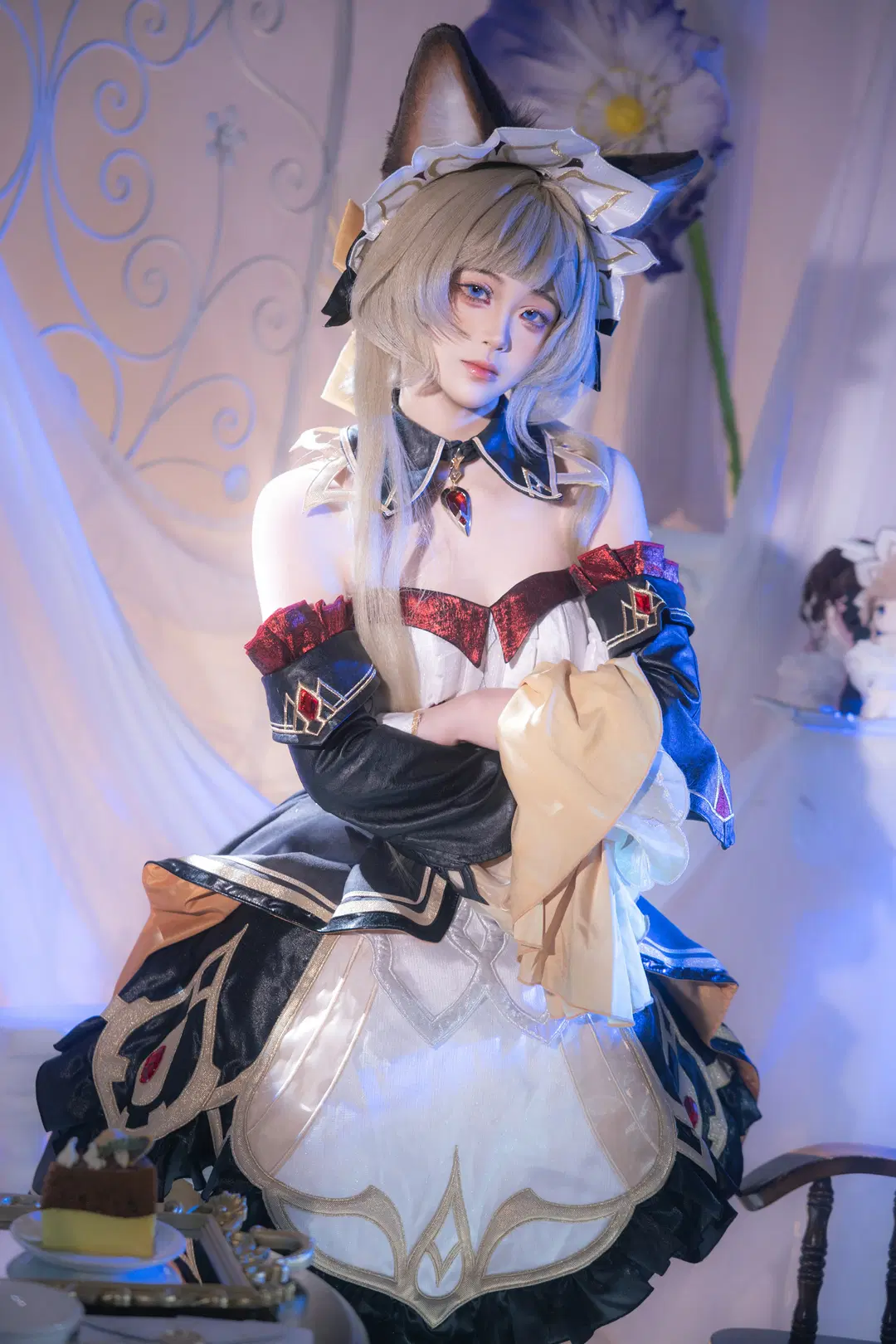 【コロンビーナ コスプレ】『原神』少女コスプレと傀儡が紡ぐ夢幻のお茶会 - 奈萧- - 8枚目