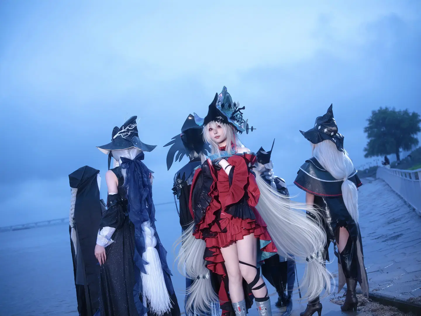 【浊心斯卡蒂cos】明日方舟的深海提灯使者 - 奈萧- - 第2张