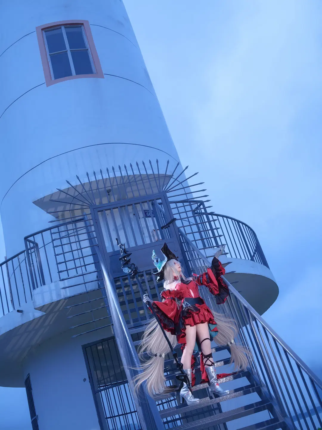 【浊心斯卡蒂cos】明日方舟的深海提灯使者 - 奈萧- - 第3张