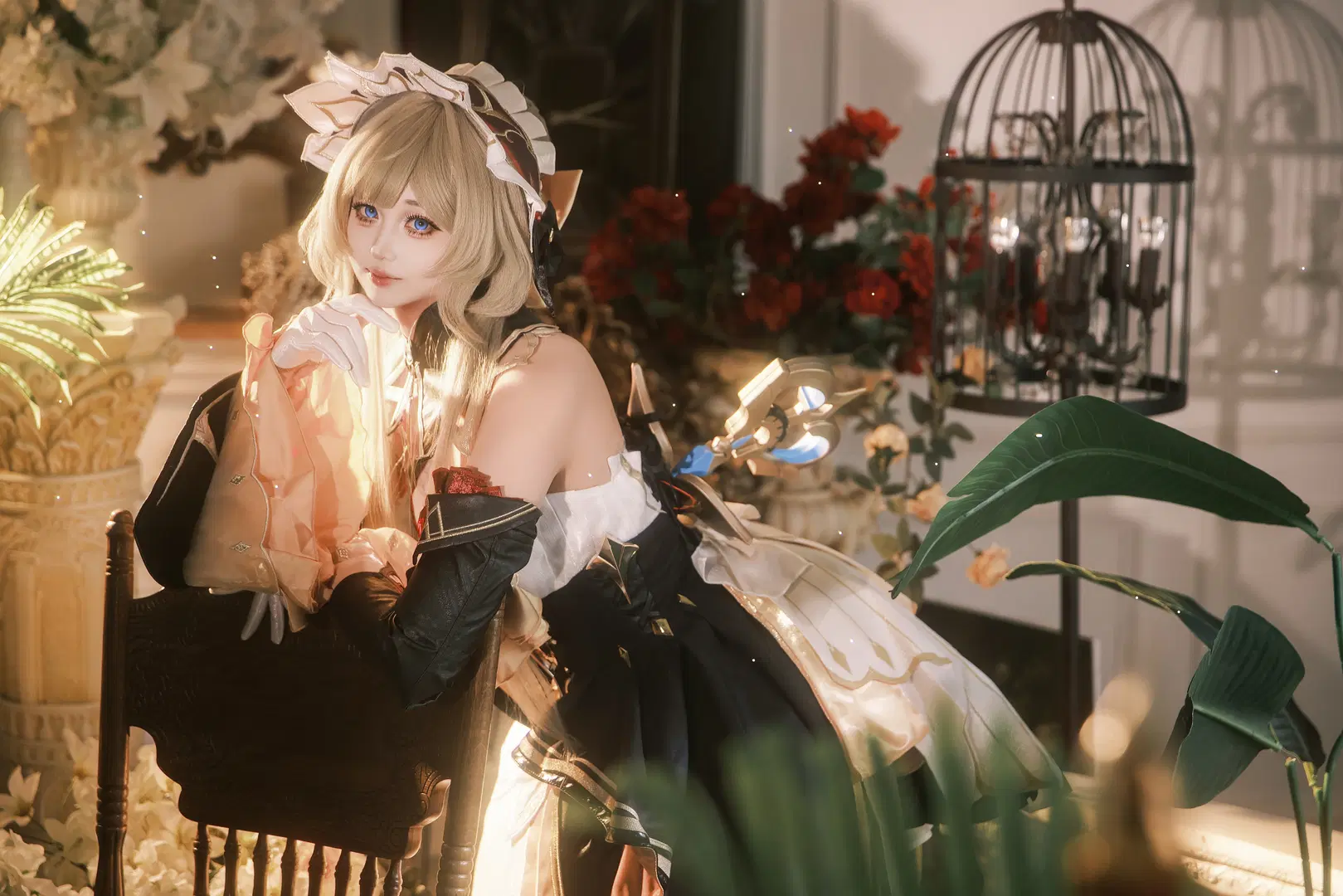 【桑多涅cos】原神木偶与少女的复古茶会 - 奈萧- - 第10张