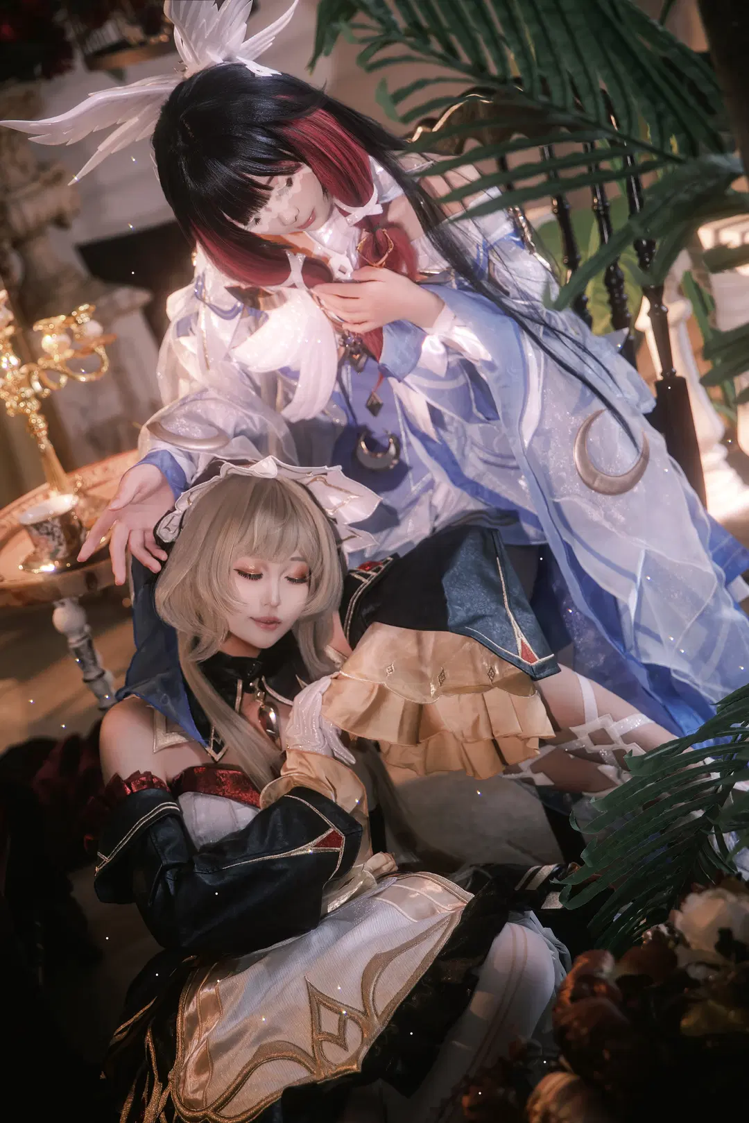 【桑多涅cos】原神木偶与少女的复古茶会 - 奈萧- - 第4张