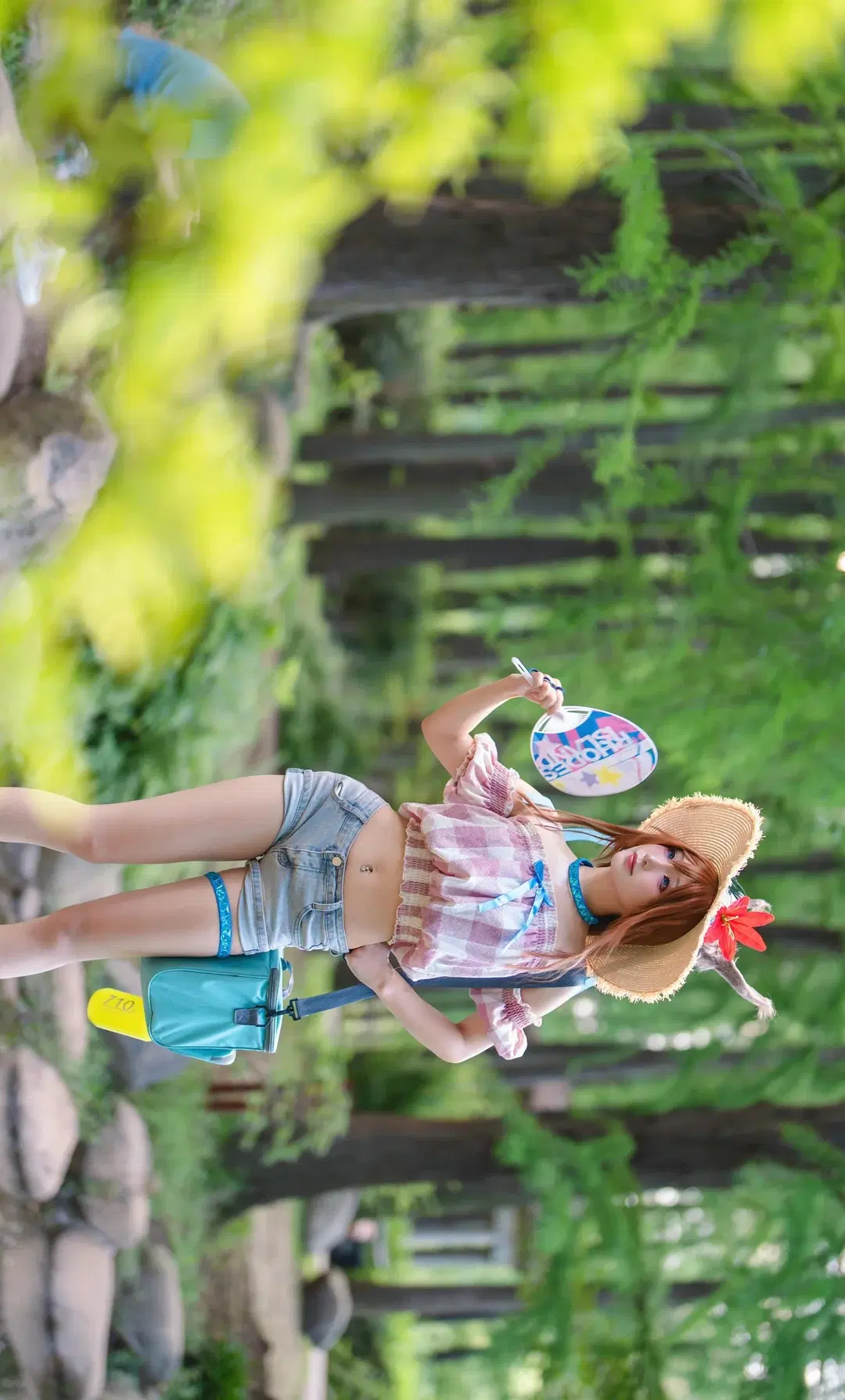 【アーミヤ コスプレ】アークナイツ アーミヤの夏の森で過ごす日常記録 - 安安好困zzz - 3枚目