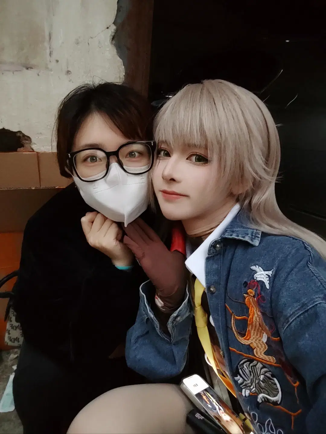 丝袜, UMP45cos, 少女前线2, 莱娅cos, 腥味猫罐