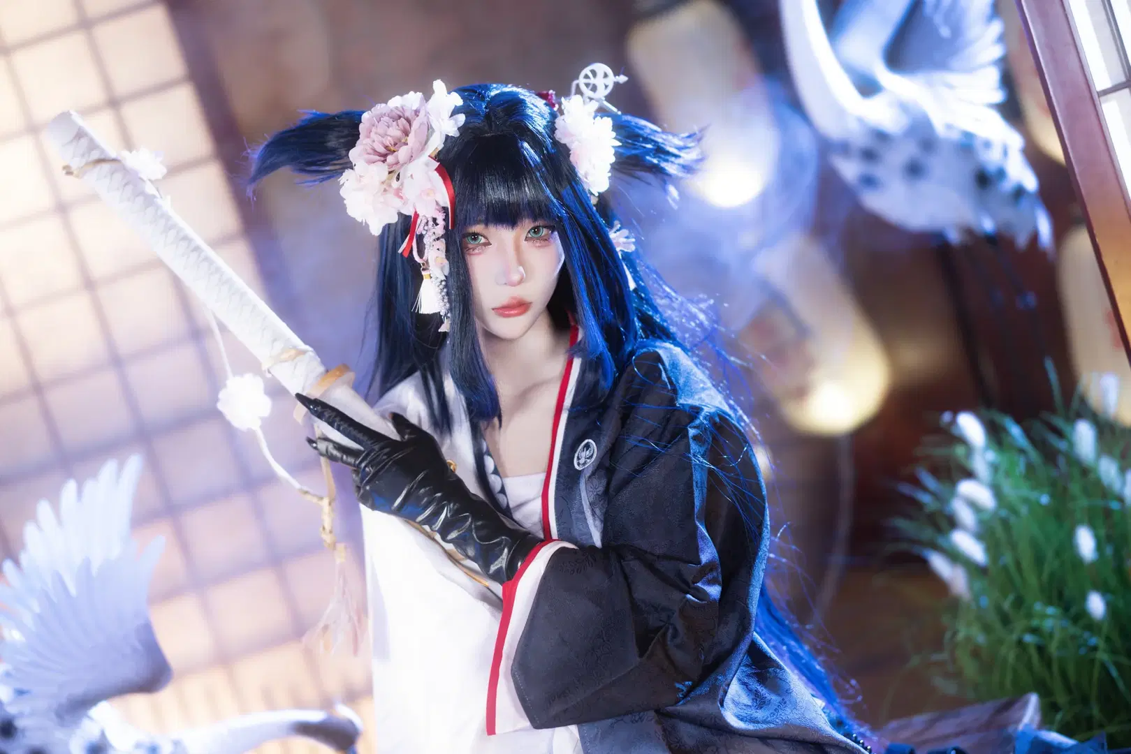 [Mio cosplay] Arknights Mio: Cool mature beauty in Japanese style cosplay photoshoot by 小羊不困（无限限流版，求关注求点赞） - Image 4